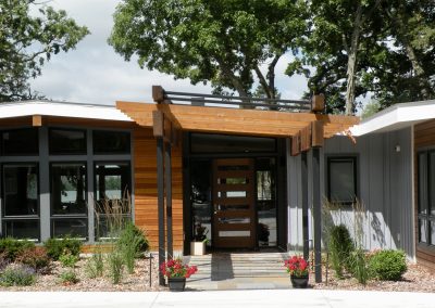 entry point to a modern lakehouse home