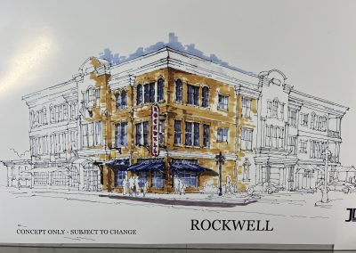 concept marker rendering of the Rockwell building