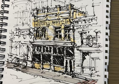 photo of a marker rendering