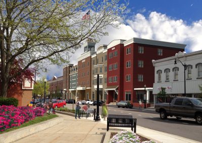 Street rendering