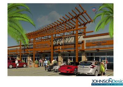 digital render of Scripps Mesa Retail Center