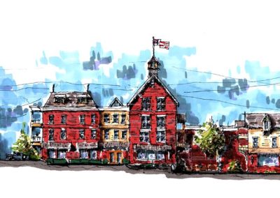 genesee street sketch
